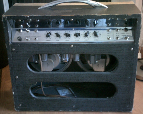 1960's Kay 507 Twin Ten Vintage Guitar Amp