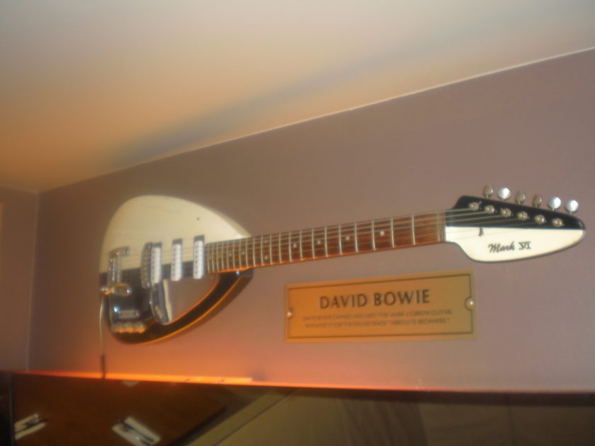 Bowie's Vox VI guitar