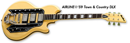 Airline '59 Custom Town & Country Electric Guitar