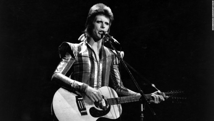 Bowie and his Ziggy-era Harpoon 12-string