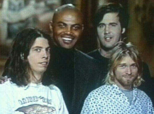 Charles Barkley and Nirvana on Saturday Night Live (1993)