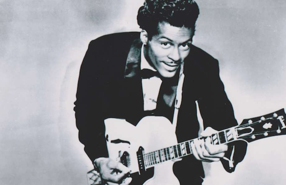 Chuck Berry, the father of rock'n'roll