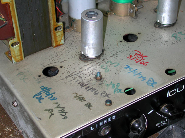 David Gilmour's Custom Hiwatt 100 Amp