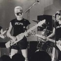 (L to R) Bob2 with Gibson L6-S Custom, Bob1 with LaBaye 2x4 Six, Jerry Casale with modified Gibson Ripper, August 1979