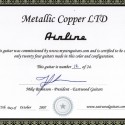 Eastwood Airline 2P Limited Edition Electric Guitar (Metallic Copper)