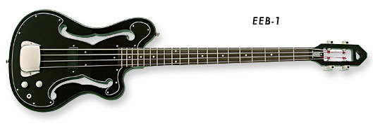 Eastwood EEB-1 Bass Guitar (Black Finish)