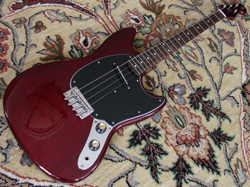 First Look: Eastwood Warren Ellis Signature Tenor Guitar with Cherry Finish