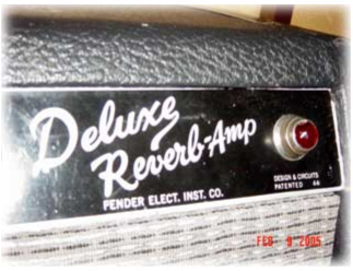 Fender was the amp of choice at the shop.
