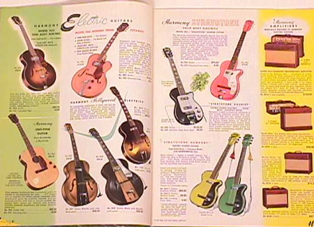 Vintage Harmony Guitars Catalog