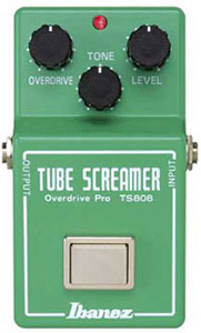 Ibanez TS808 Tube Screamer Overdrive Pro Guitar Effects Pedal