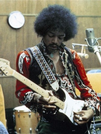Jimi Hendrix in Studio