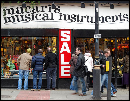 Macari's Music in London, England