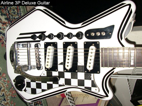 Two Tone: Modified Airline 3P DLX Electric Guitar