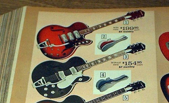 Sears Catalog: Silvertone Guitars from Sears