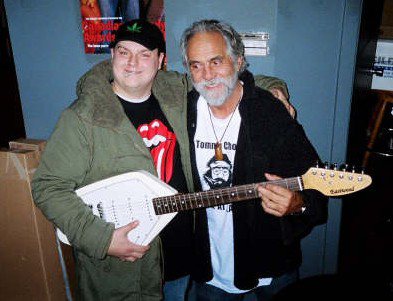 Me with Tommy Chong