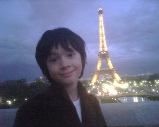 Troy in Paris (Eiffel Tower in background)