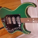 Vintage 1960's Wandre Doris Electric Guitar (Green)