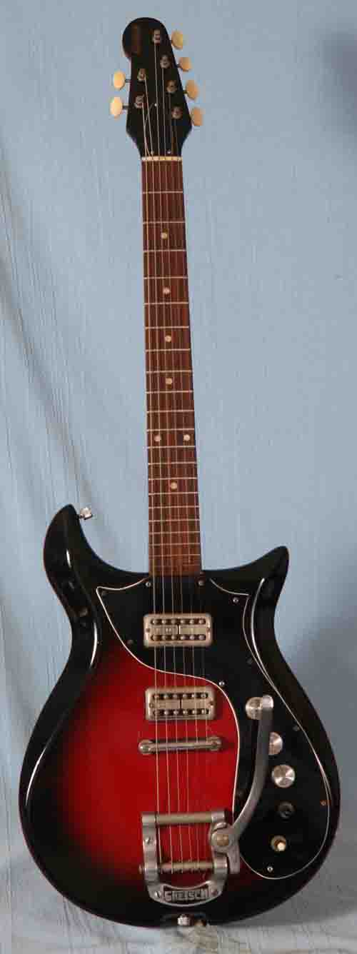 Vintage 1967 Gretsch Corvette 6135 Electric Guitar