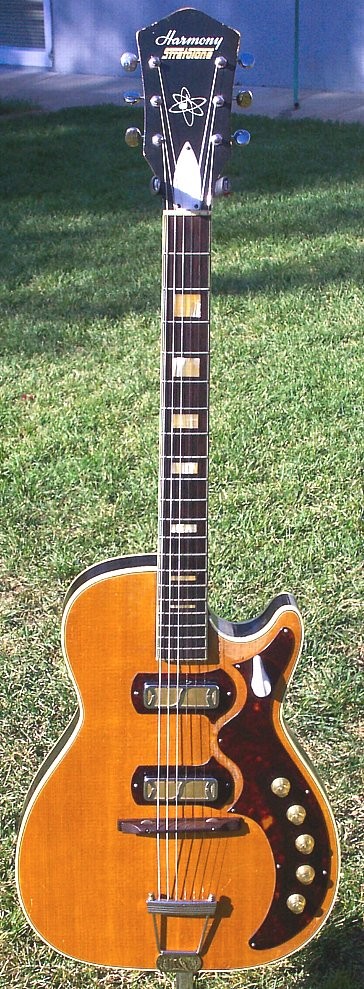 Vintage Harmony H44 Stratotone Electric Guitar