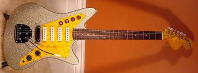 2000's DiPinto Galaxie Los Straitjackets Custom Electric Guitar