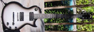 2000's EKO VL-480 Electric Guitar (silverburst)