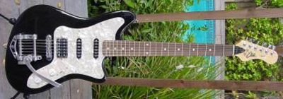 2000's EKO Camaro Electric Guitar (black)