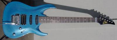 2000's EKO Custom 2 Electric Guitar (blue)