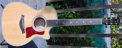 2000's Taylor 612CE Acoustic Guitar