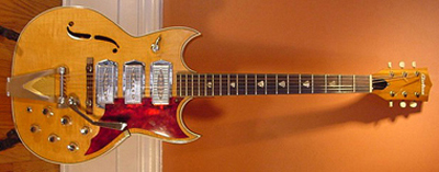 Vintage 1960's Airline Barney Kessel Electric Guitar