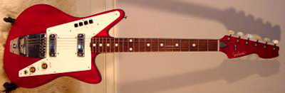 Vintage 1960's Galanti Electric Guitar (red)