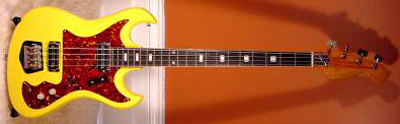 Vintage 1960's Kawai Monster Electric Bass Guitar