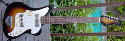 Vintage 1960's Tradition Zenon Electric Guitar