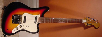 Vintage 1967 Domino Spartan Electric Guitar