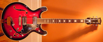 Vintage 1970 Hohn Electric Guitar