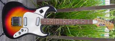Vintage 1970's Aria Burns Copy Electric Guitar
