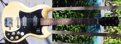 Vintage 1970's Lyle SG Electric Guitar