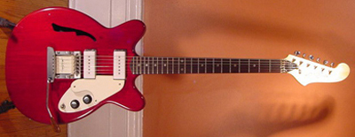 Vintage 1970's Microfret Calibra II Electric Guitar