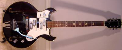 Vintage 1970's Norma Barney Kessel Electric Guitar