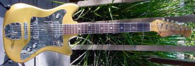 Vintage 1970's Tele-Star Electric Guitar