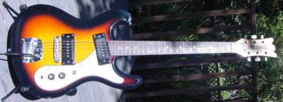 Vintage 1970's Univox Hi-Flyer Electric Guitar