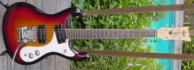 Vintage 1987 NOS Mosrite Ventures Model Electric Guitar