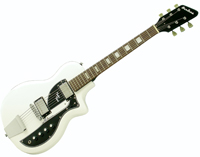 Airline Twin Tone Guitar - White