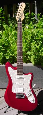Metallic Red Guitar