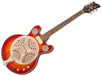 Eastwood Delta 6 Resonator Guitar - Cherryburst