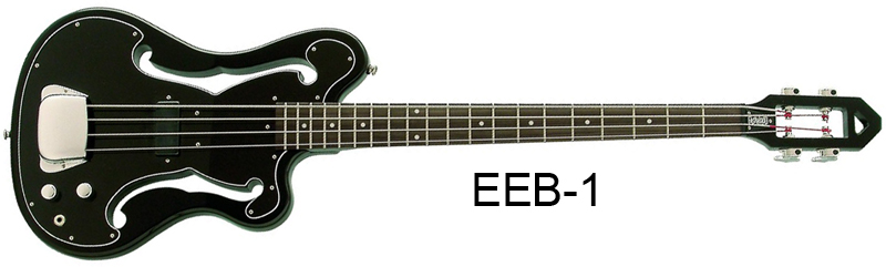 Eastwood EEB-1 Bass Guitar - Black