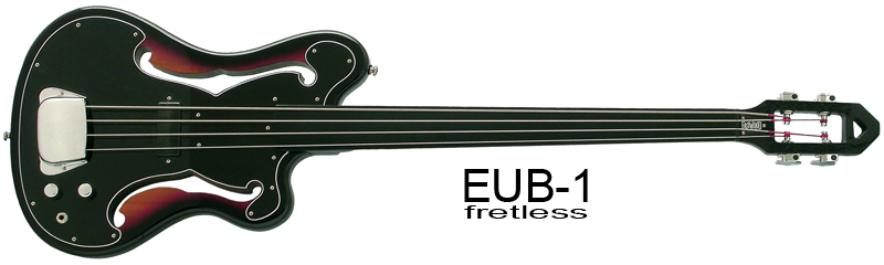 Eastwood EUB-1 Bass Guitar - Sunburst