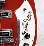 Artist's pallette (1968 Teisco May Queen Guitar)