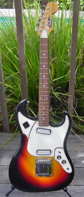 Aria Burns Copy Guitar