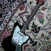 Vintage 1960\'s Coral Hornet Electric Guitar (Black)