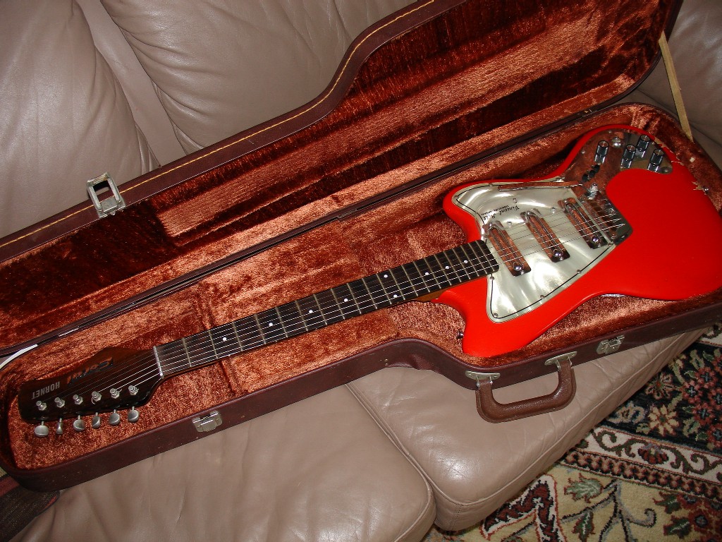 Back Catalog Memories 1960 s Coral Hornet Guitar MyRareGuitars